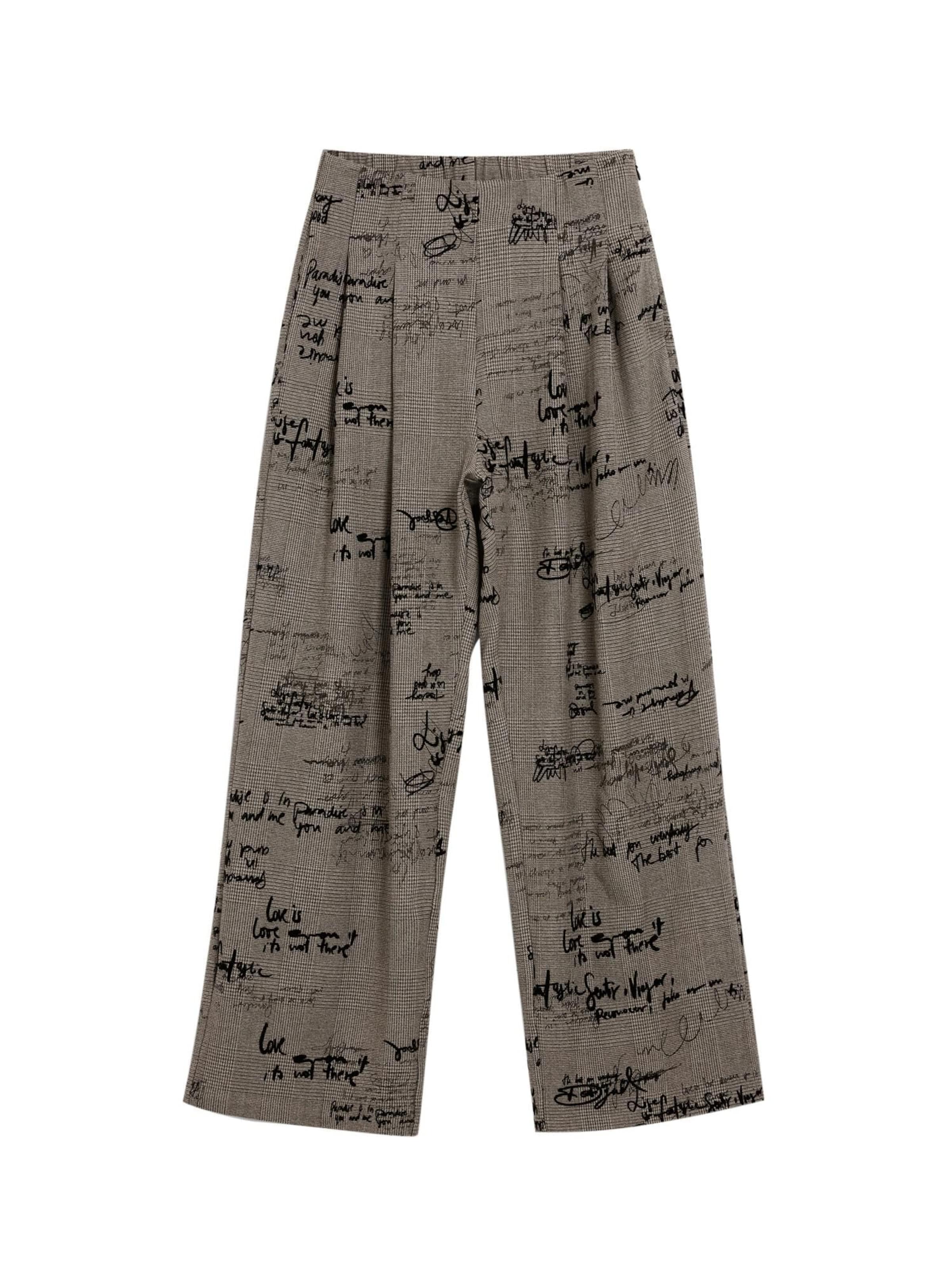 

Desigual Широкие брюки со складками спереди в черном цвете