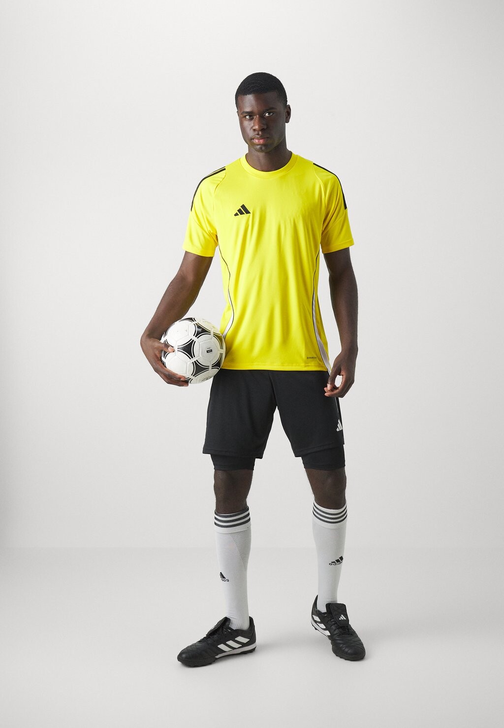 Спортивная футболка TIRO24 adidas Performance, цвет team yellow/white — фото 2