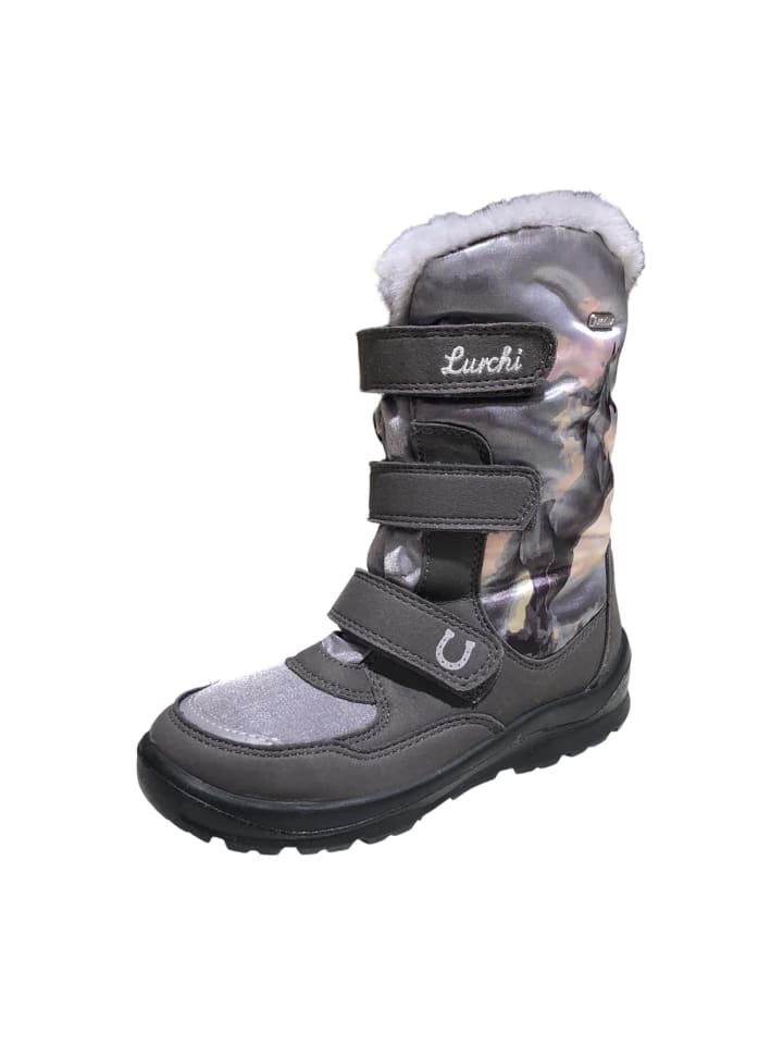 

Lurchi Зимние ботинки серого цвета
