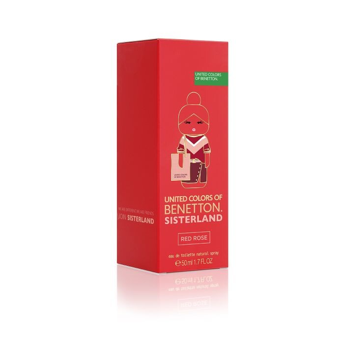 

Женская туалетная вода Sisterland Red Rose Eau de Toilette Benetton, EDT 80 ml