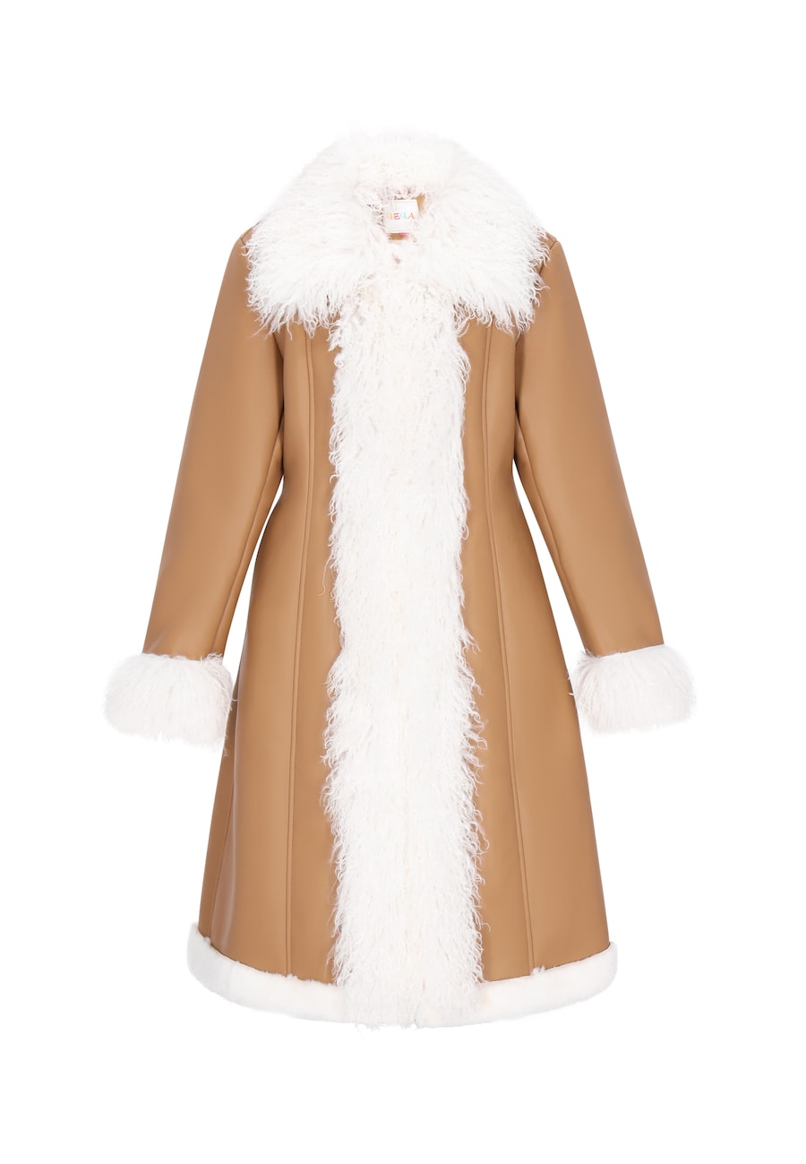 

Зимнее пальто IZIA Fashion Look, коричневый