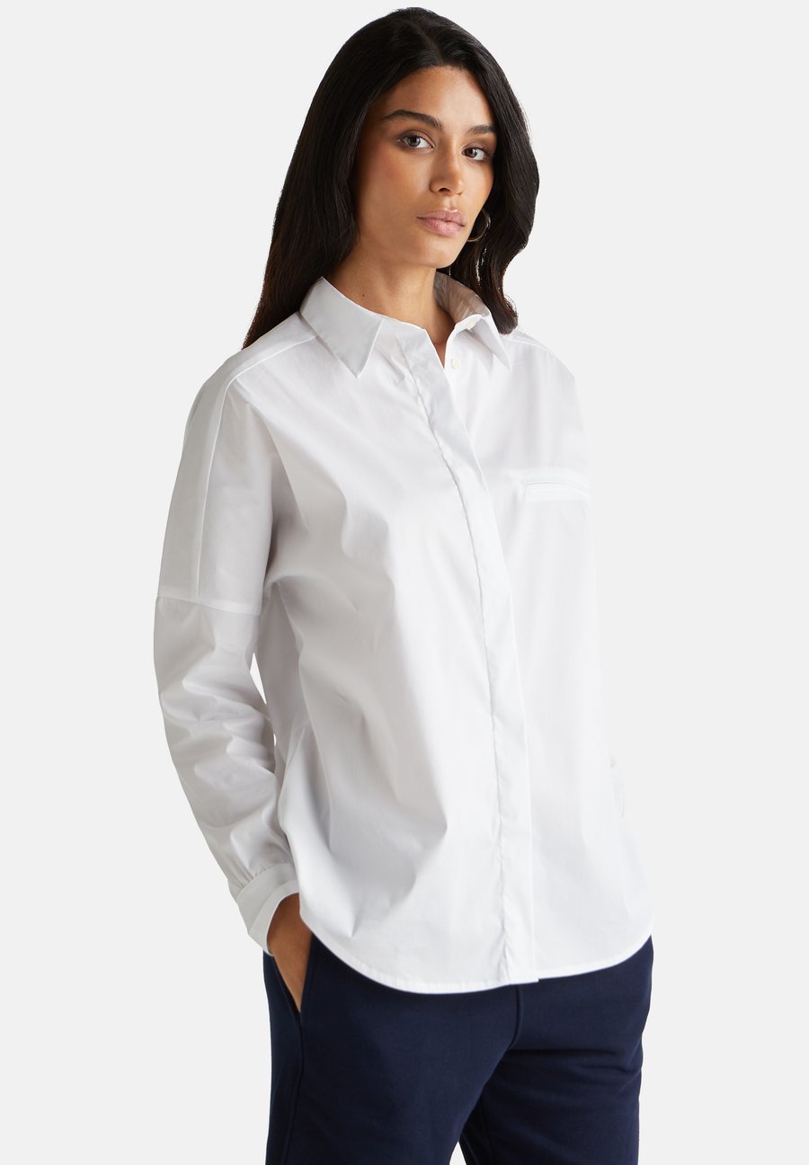 

Блуза United Colors of Benetton Button-down blouse, White