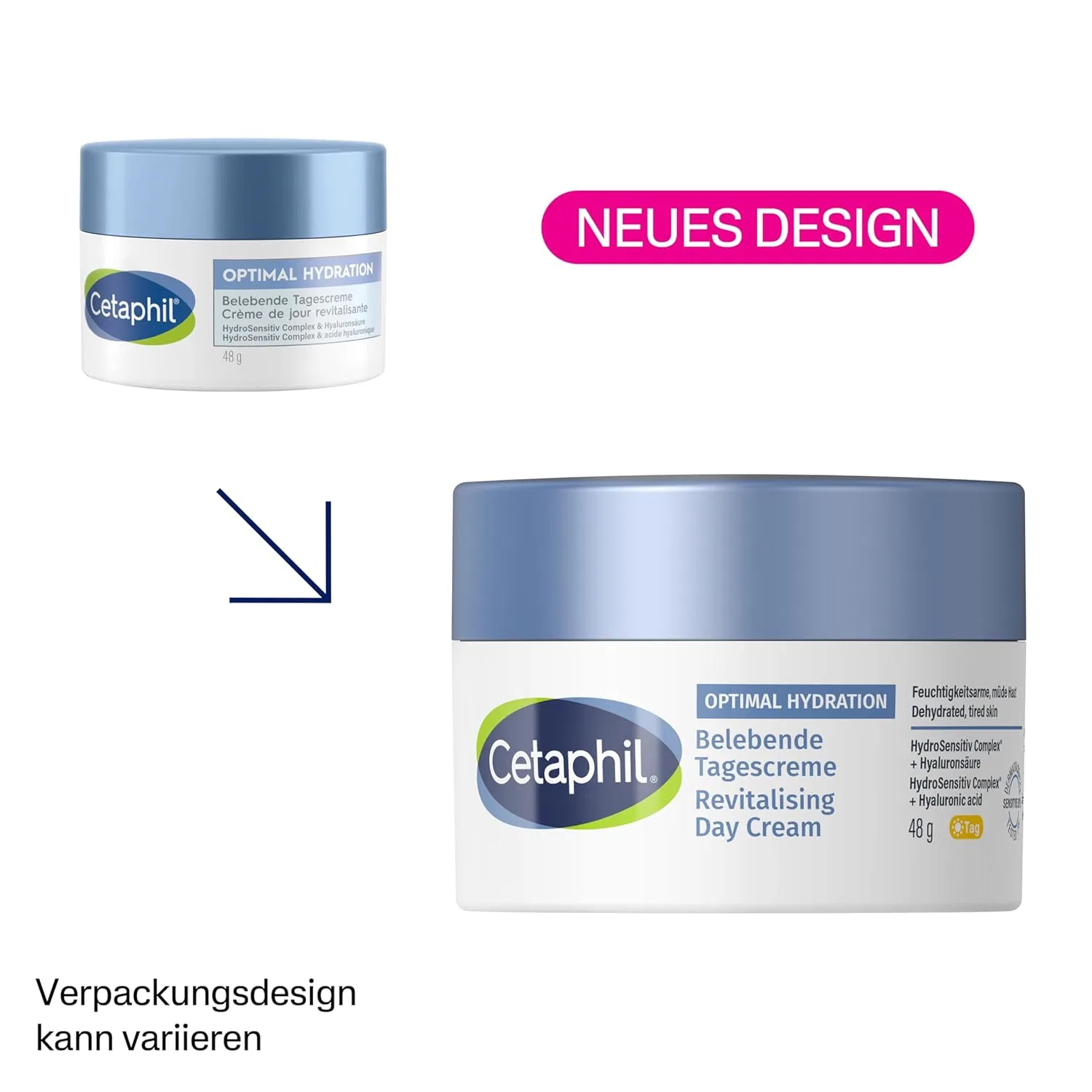 Крем для лица Cetaphil — Дневной Optimal Hydration, 48 г — фото 3