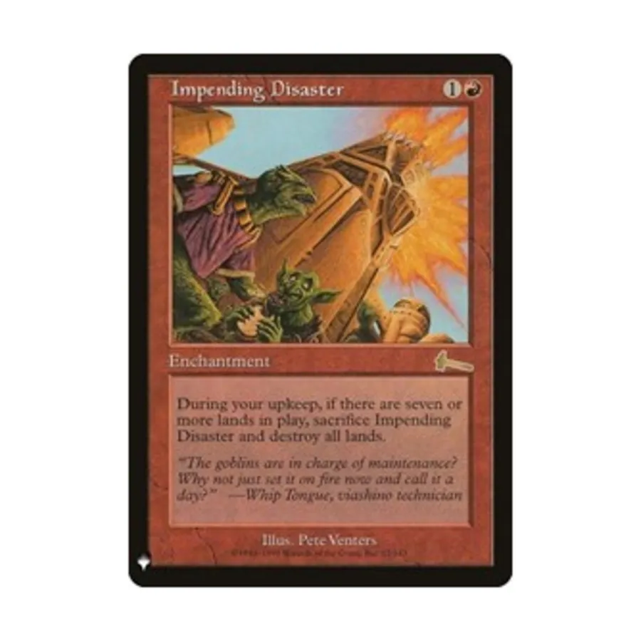 

CCG Надвигающаяся катастрофа (клавиша R), MTG - The List Reprints