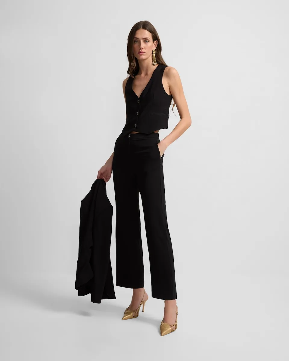 

Классические черные женские брюки Silbon