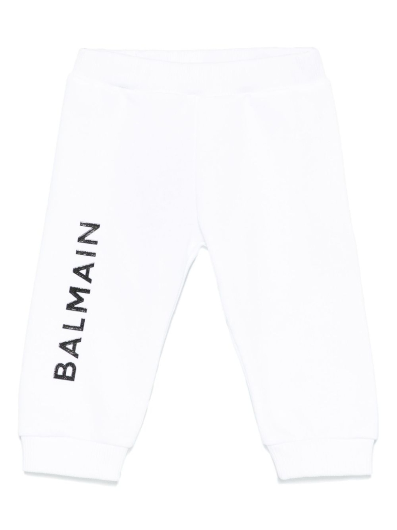 

Balmain Kids спортивные брюки с логотипом, белый