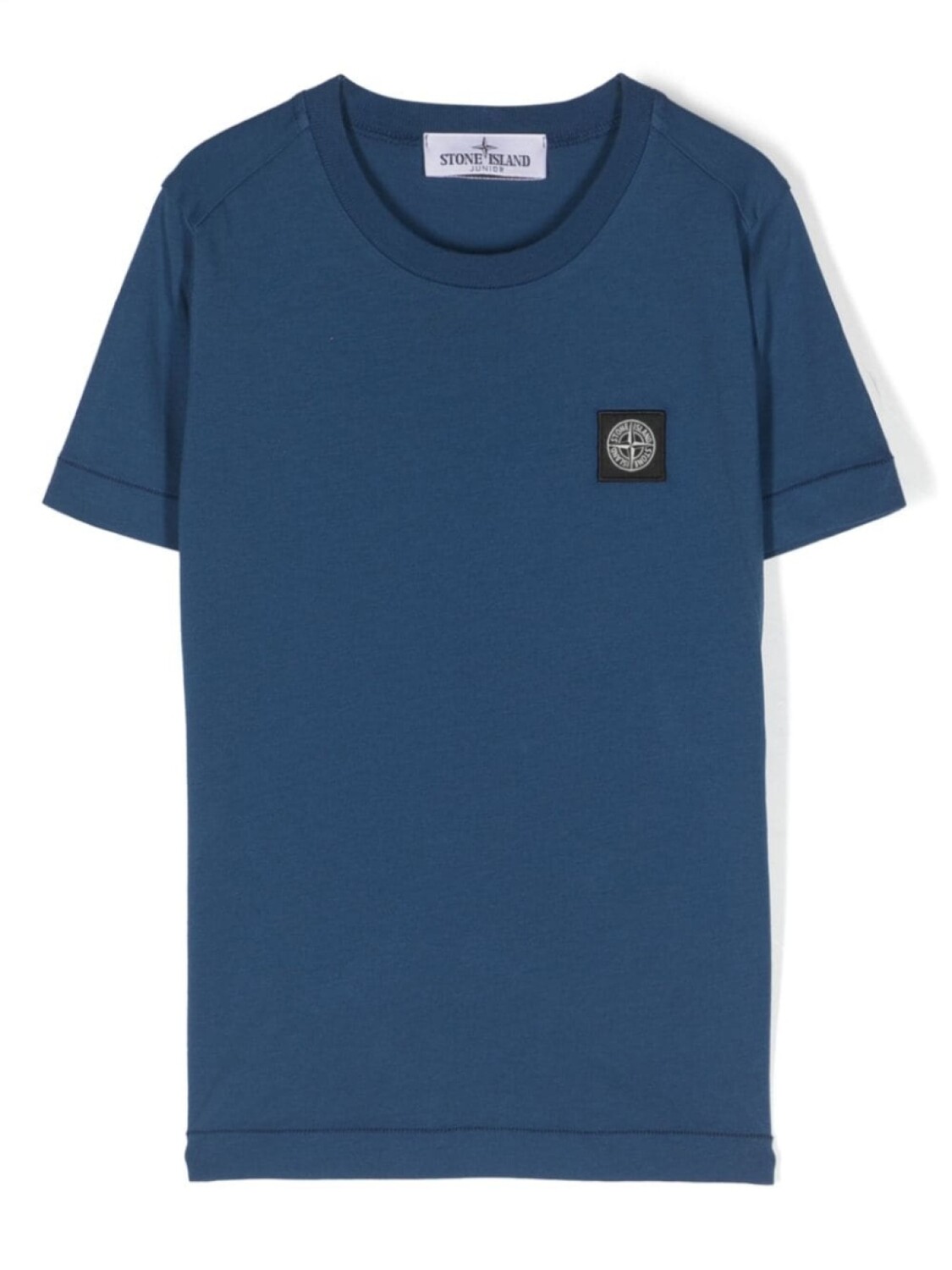 

Stone Island Junior футболка с логотипом Compass, синий