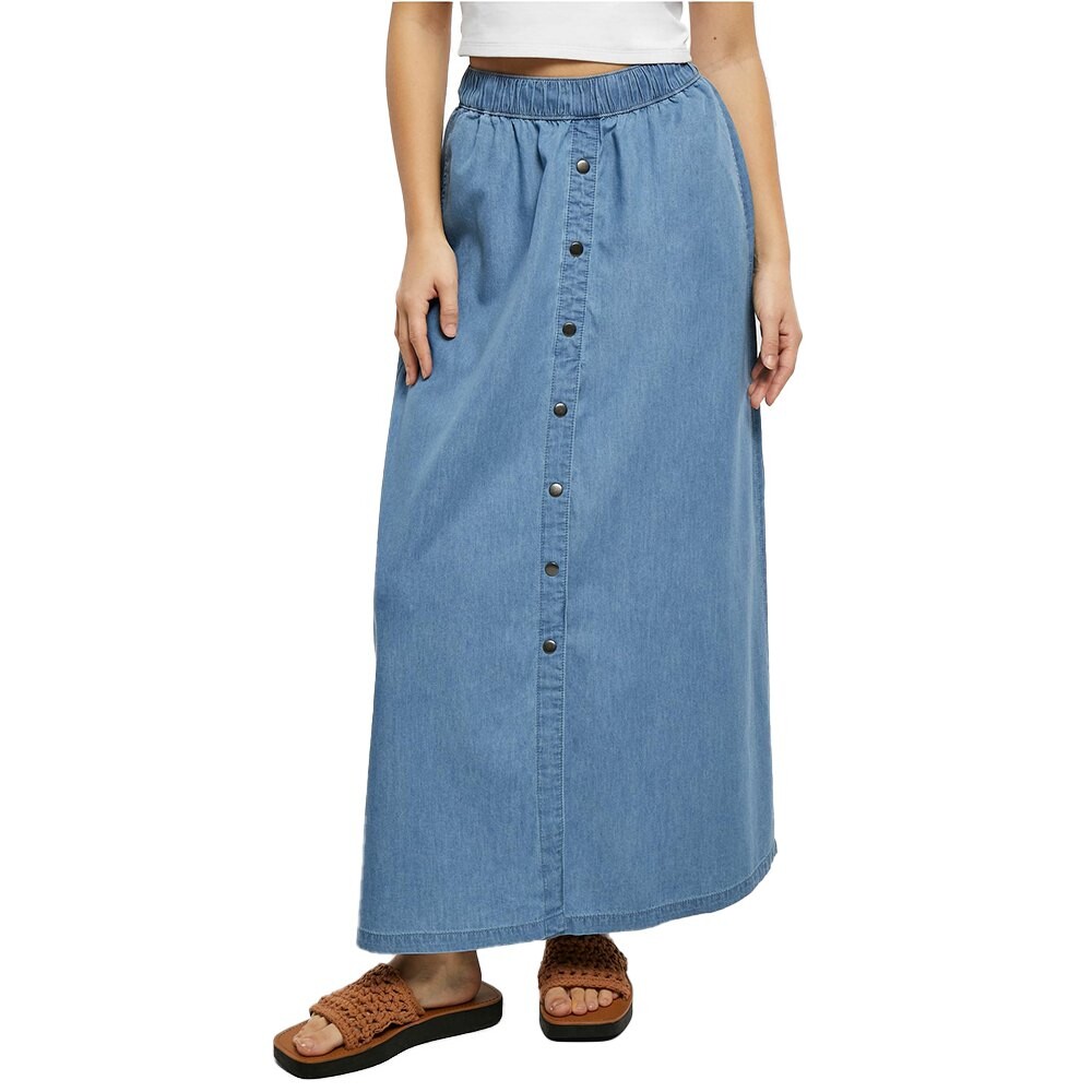 

Юбка Urban Classics Denim Denim, синий
