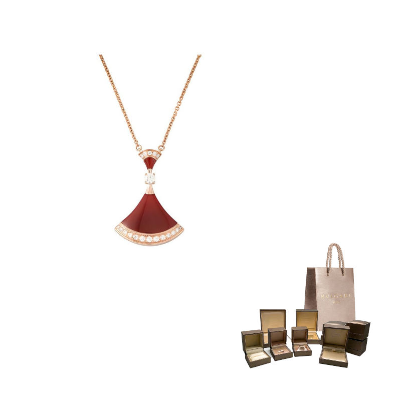 

BVLGARI Ожерелье Divas' Dream из розового золота 585 пробы унисекс