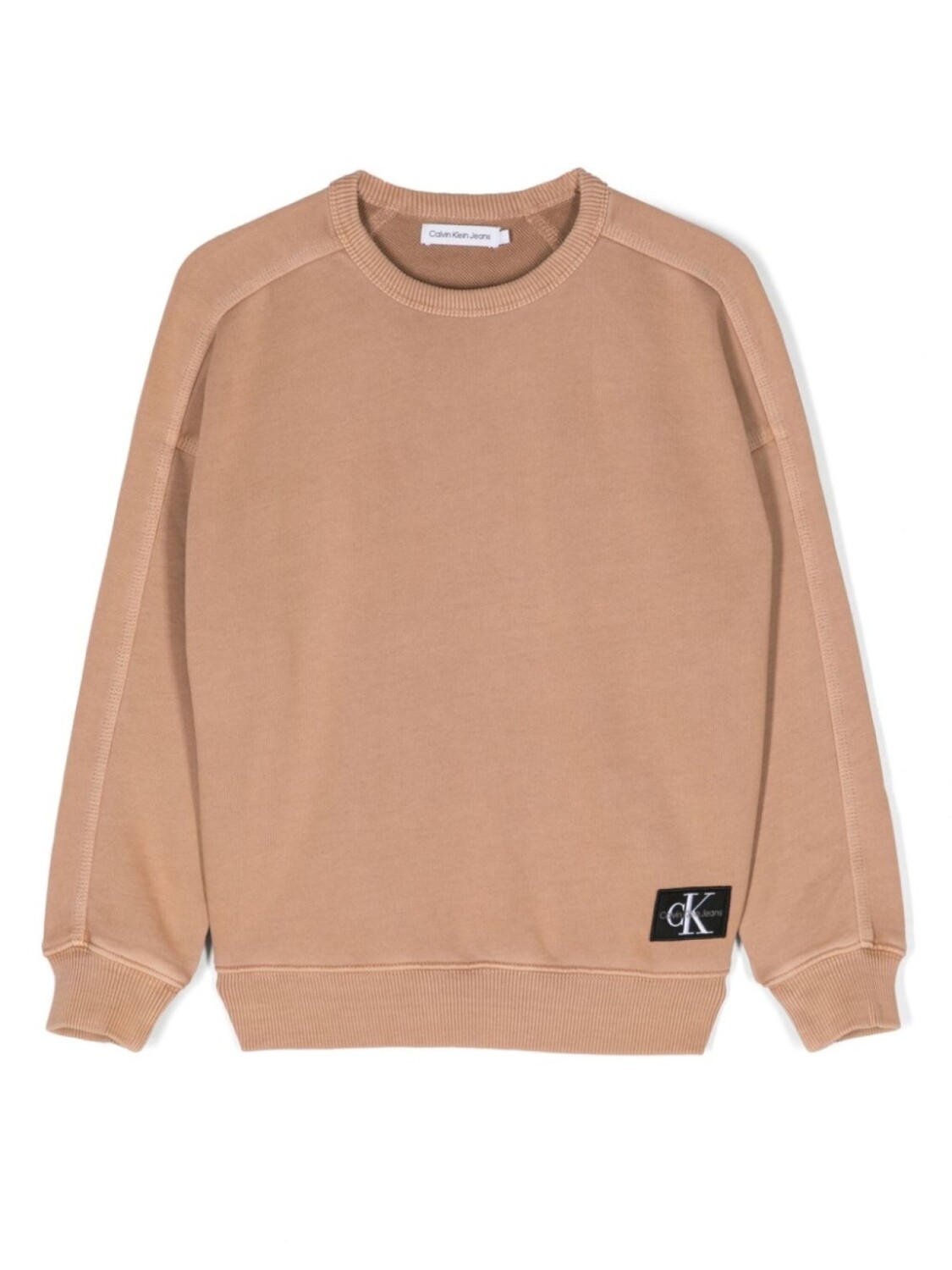 

Толстовка с нашивкой-логотипом Calvin Klein Kids, оранжевый