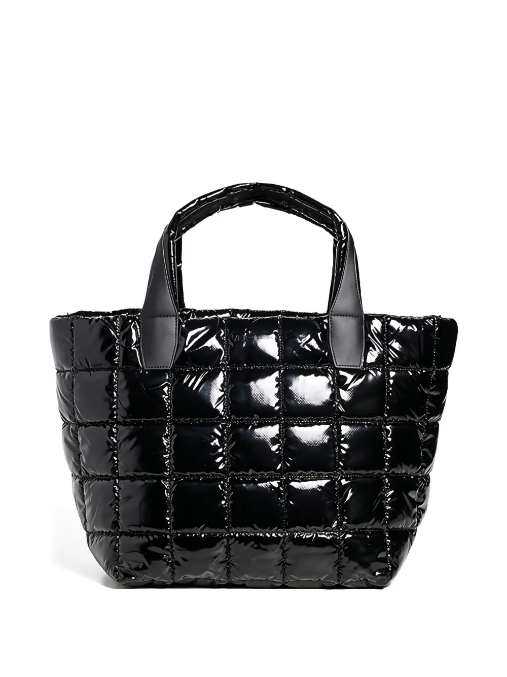 

Стеганая сумка-тоут из искусственной кожи Veecollective, черный