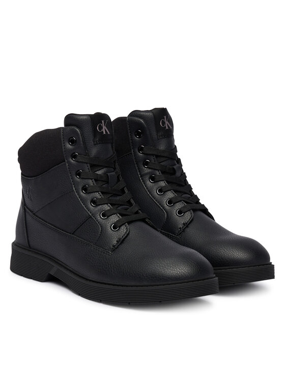 Туфли на шнуровке Lace-Up Bootie V3X5-83187-1695 D Calvin Klein, черный — фото 2