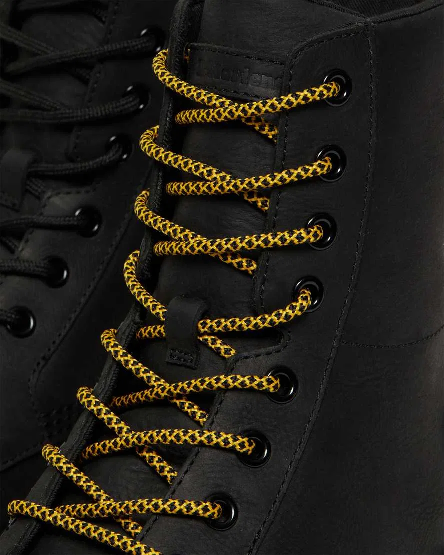 Повседневные кожаные ботинки с гребнем Dr Martens, черный — фото 3