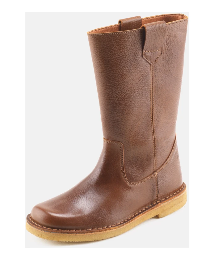 Табачные кожаные сапоги luna Nature Footwear, коричневый — фото 4