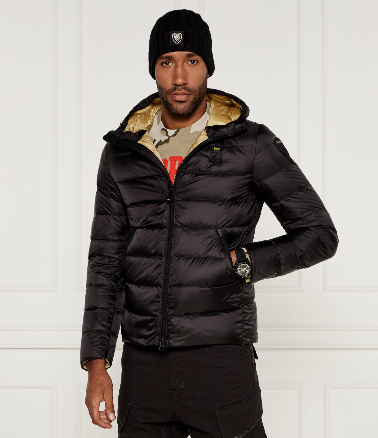 

Куртка BLAUER ACTON Regular Fit, черный