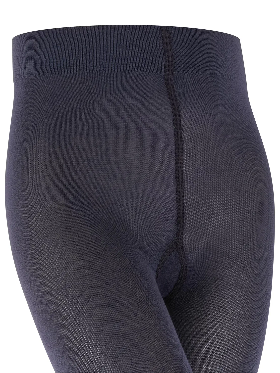 Узкие леггинсы Falke Cotton Touch темно-синего цвета — фото 4