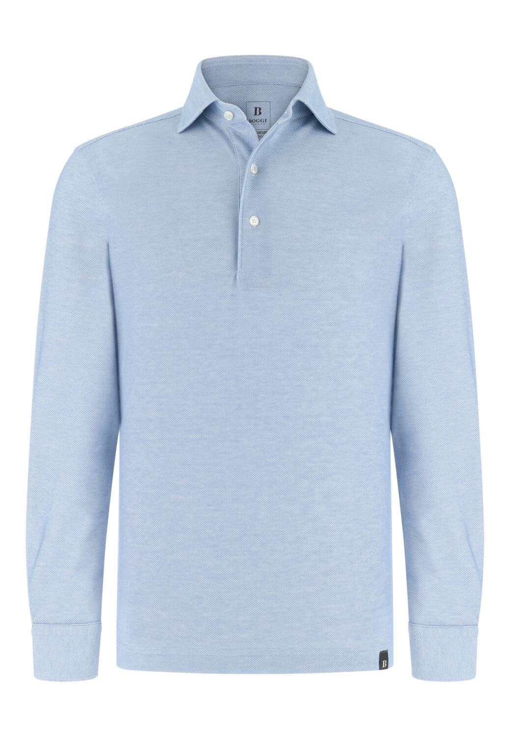

Boggi Milano Лонгслив в светло-голубом цвете