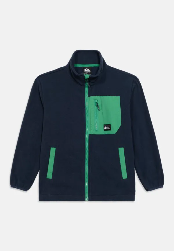 Флисовая куртка унисекс «ледяные поля» Quiksilver, Dark Blue — фото 3