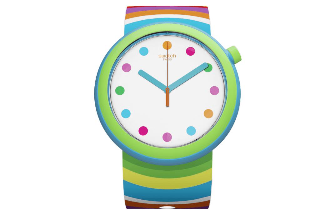 

Мужские белые часы PNL100 SWATCH, белый