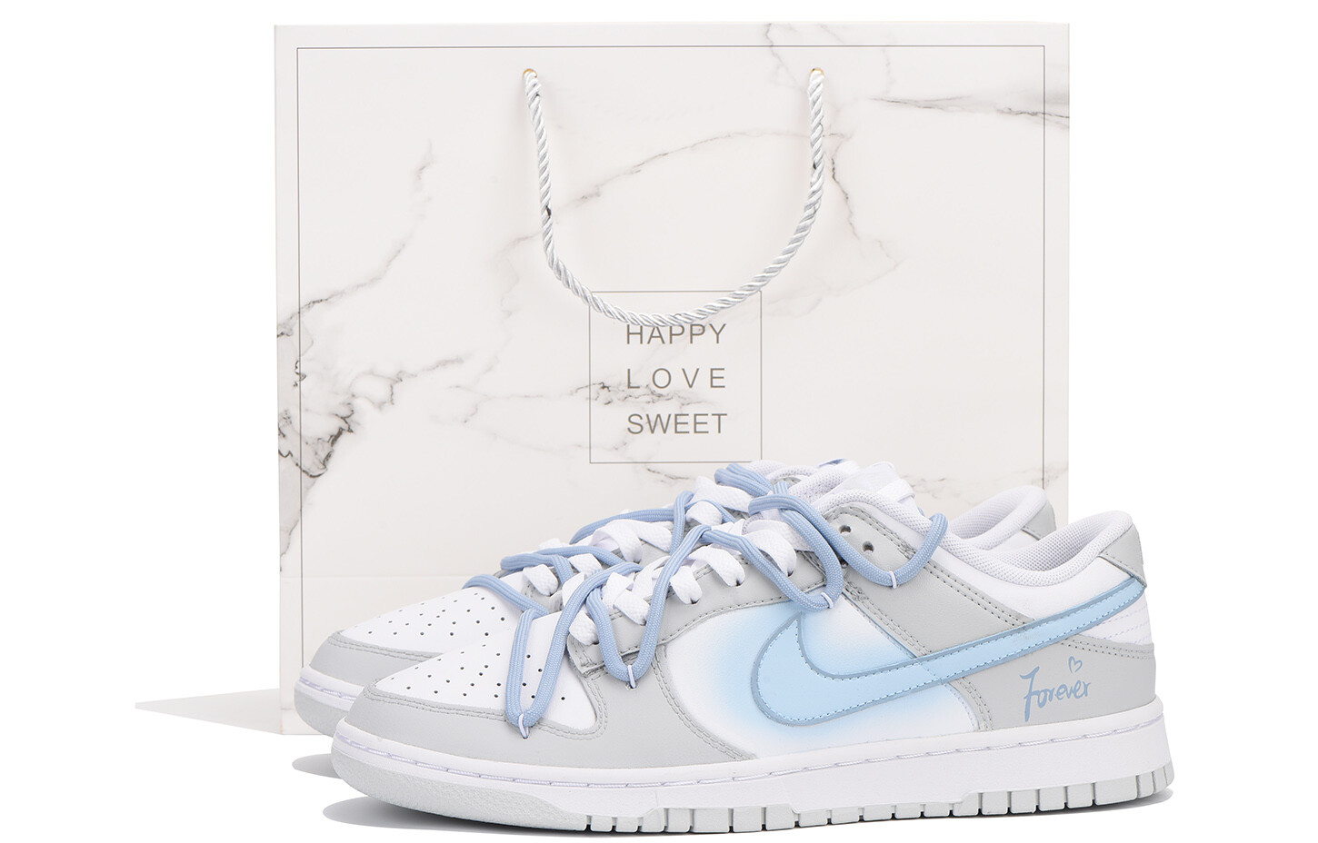 

Кроссовки Nike Dunk Skateboard Shoes Men Low-Top Blue