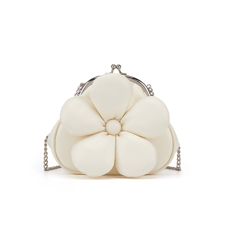 

ELLE Синтетическая кожаная сумка кросс-боди женская Pink/White