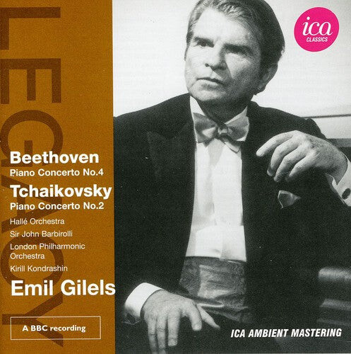 

CD диск Beethoven / Tchaikovsky / Gilels / Halle Orchestra: Legacy: Emil Gilels