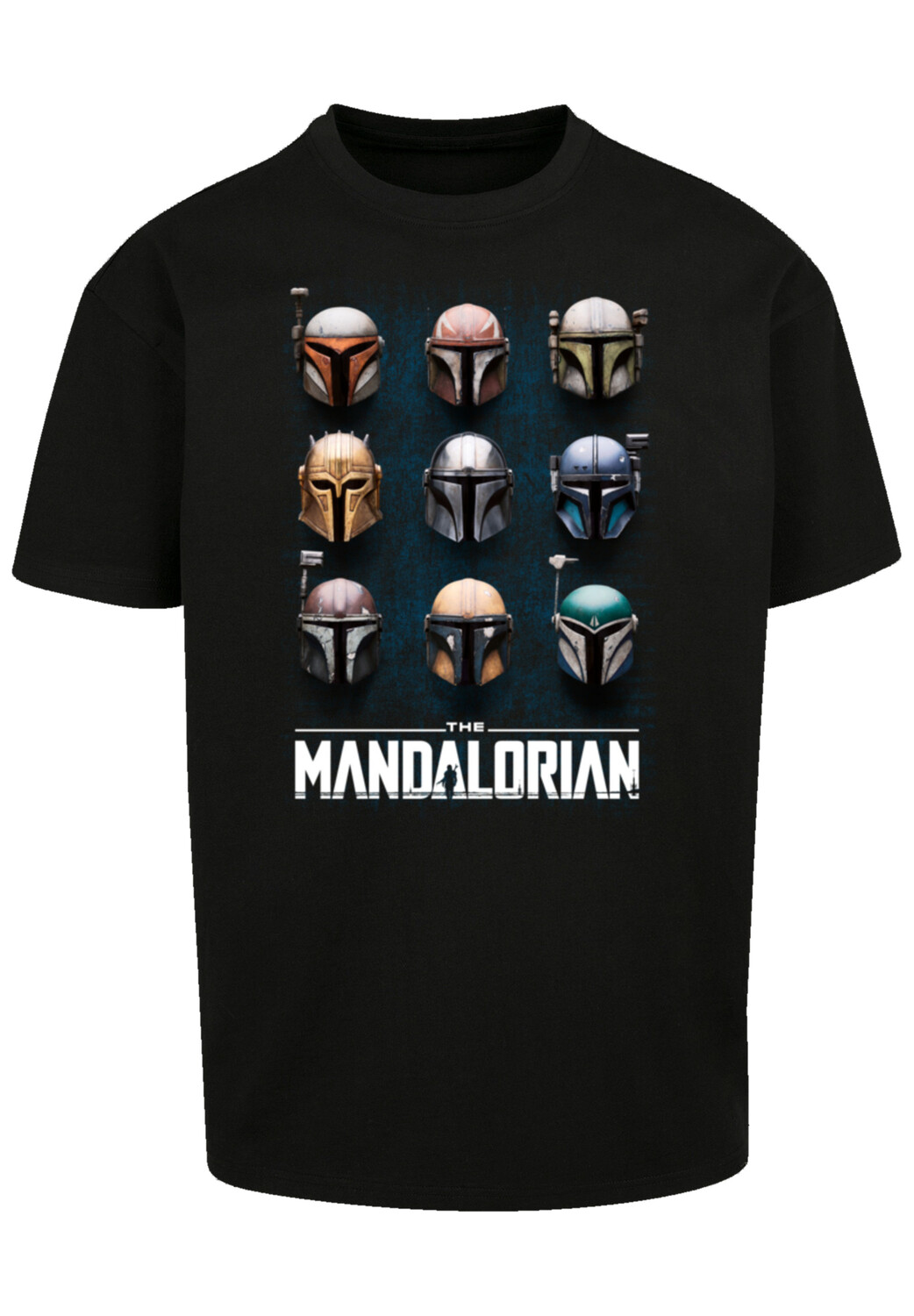 

Футболка F4NT4STIC Star Wars The Mandalorian Helmets, черный