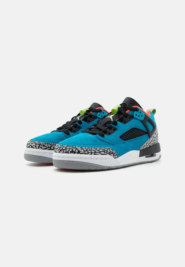 Кроссовки Spizike Jordan, neo turquoise/vivid green/light crimson/cosmic fuchsia/sky teal, бирюзово-зеленый с розово-фуксиевым и небесно-бирюзовым — фото 2