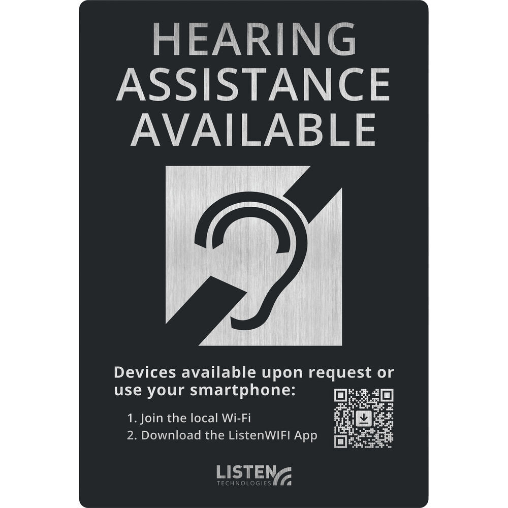 

Listen Technologies LW-307 ListenWIFI Hearing Assistance LW-307
