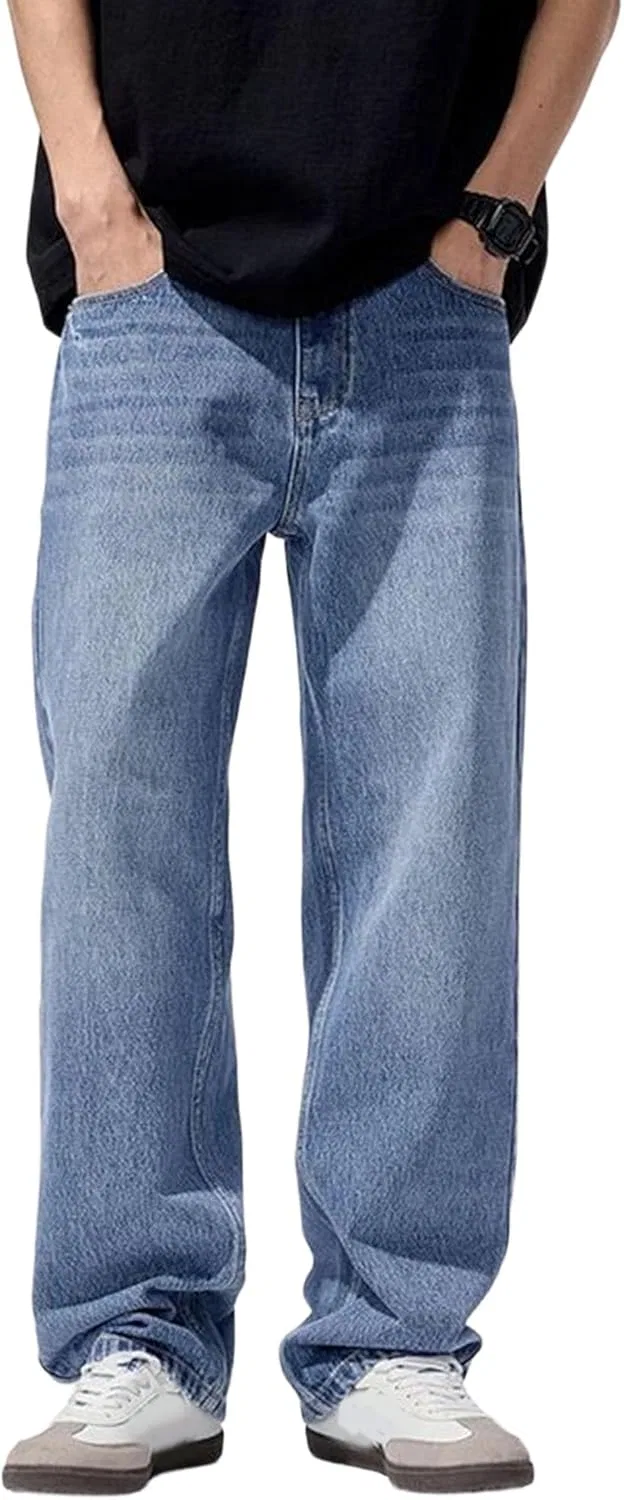 Джинсы, прямые, Regular Fit, Blue1 B4