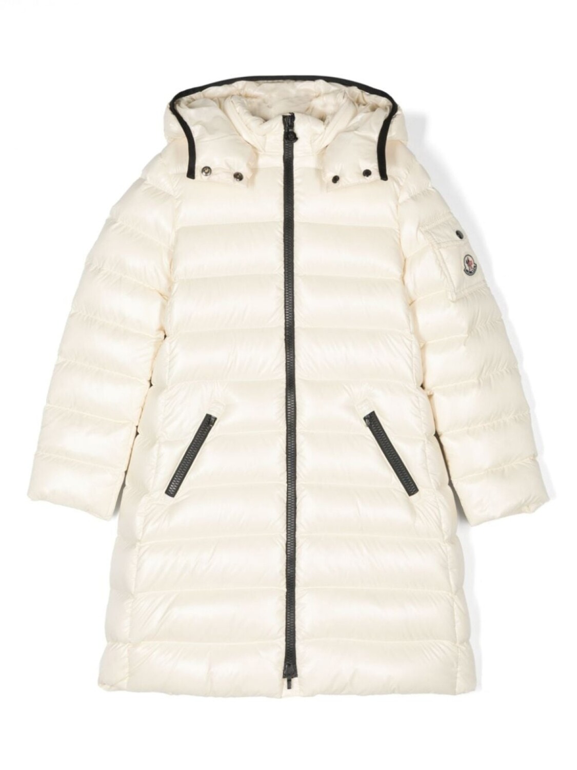 

Moncler Enfant пуховик Moka, белый