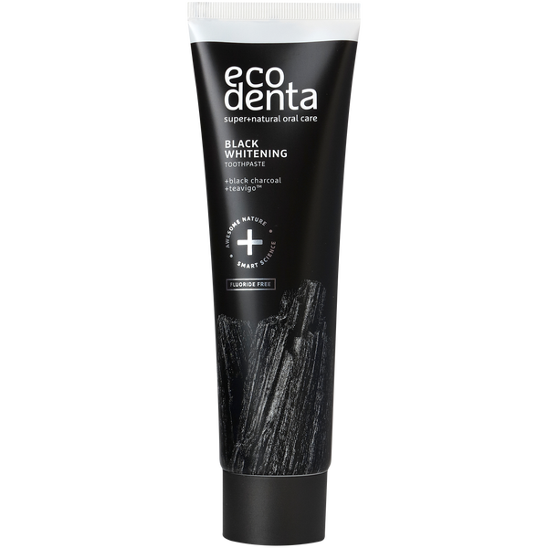 

Отбеливающая зубная паста с черным углем, 100 мл Ecodenta Black whitening