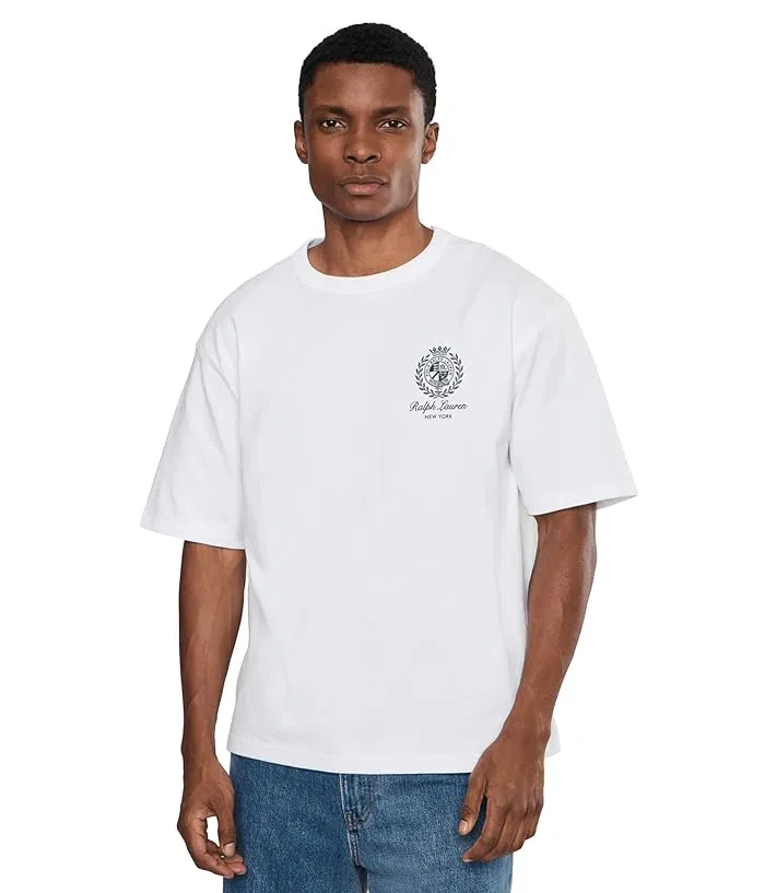 Футболка Relaxed Fit Polo Ralph Lauren, White