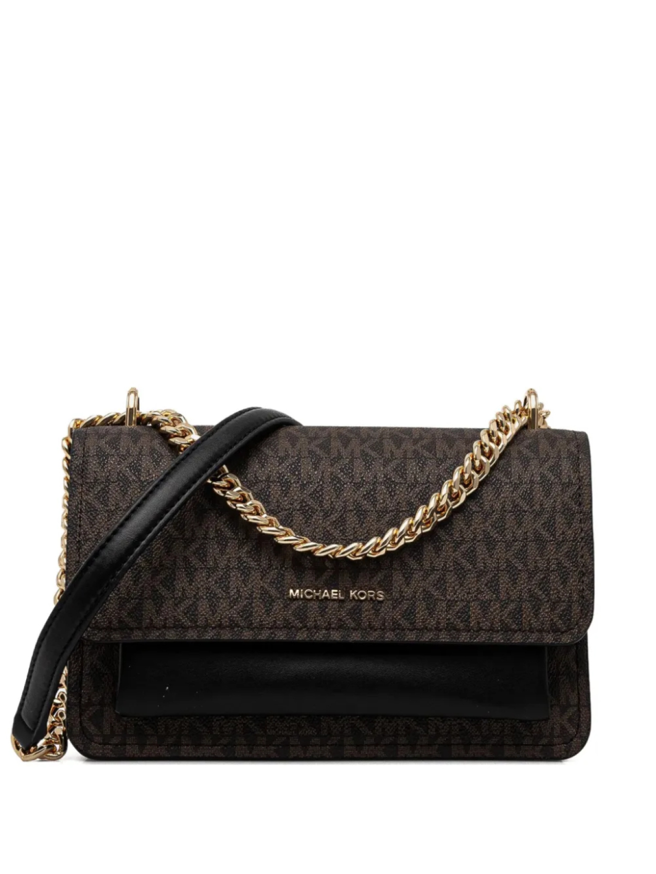 

Сумка через плечо с монограммой Claire Michael Michael Kors, коричневый