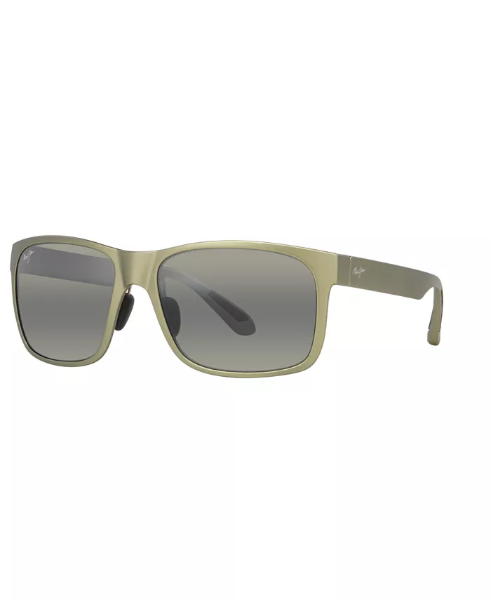 

Унисекс поляризованные солнцезащитные очки Red Sands, MJ000592 Maui Jim, зеленый
