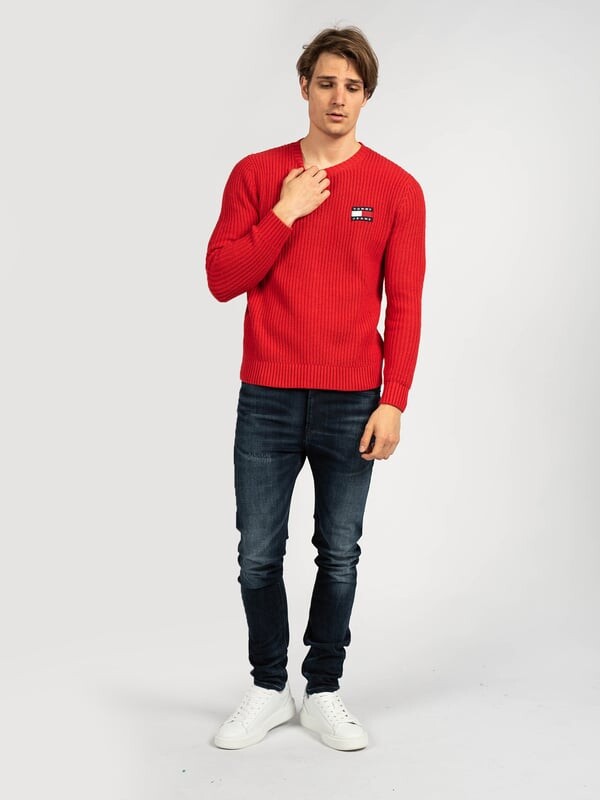 

Свитер Tommy Jeans мужской Tommy Hilfiger, красный