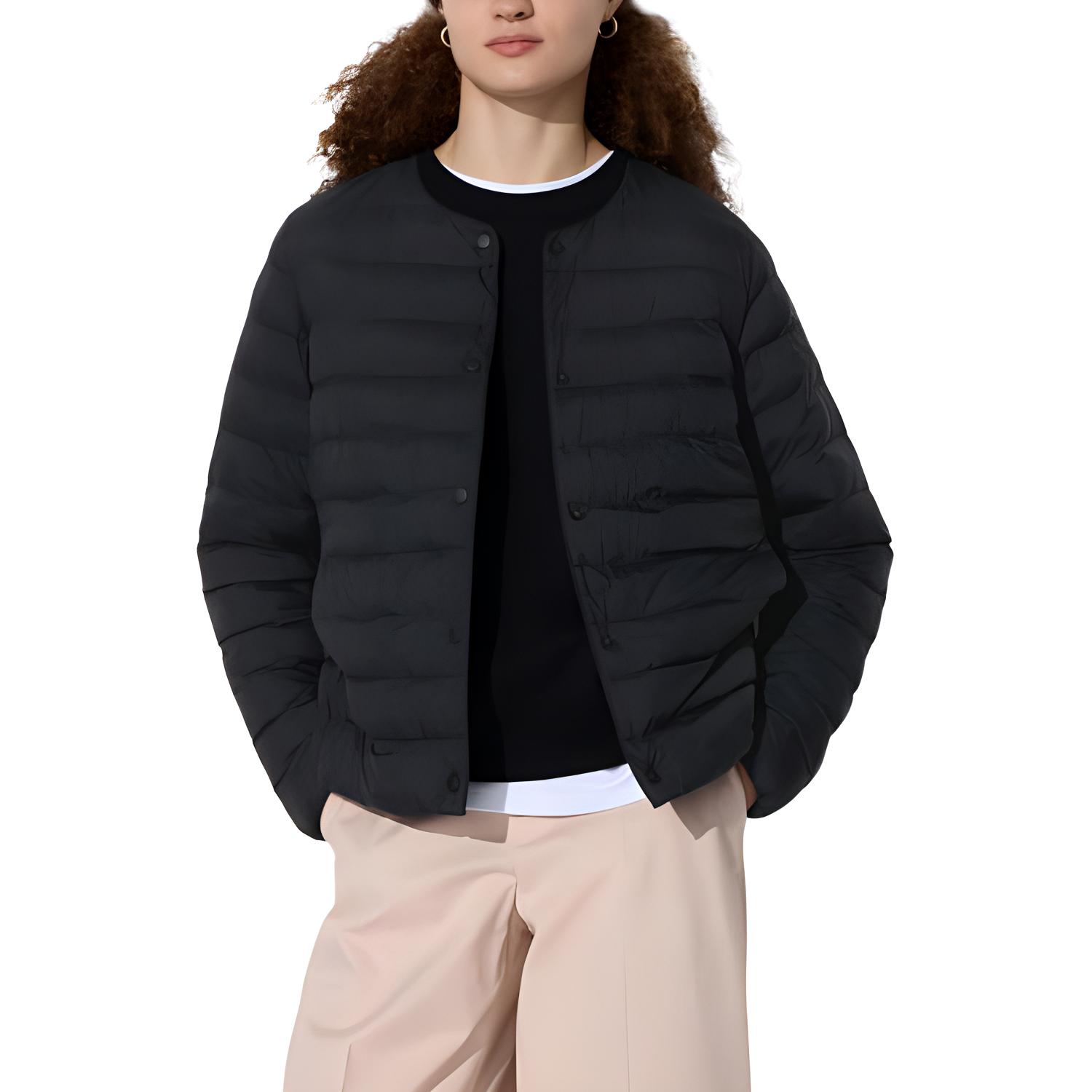 

Пуховик женский черный UNIQLO