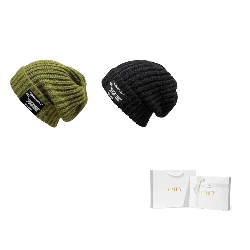 

CMFY Унисекс шапка бини, Black+Green