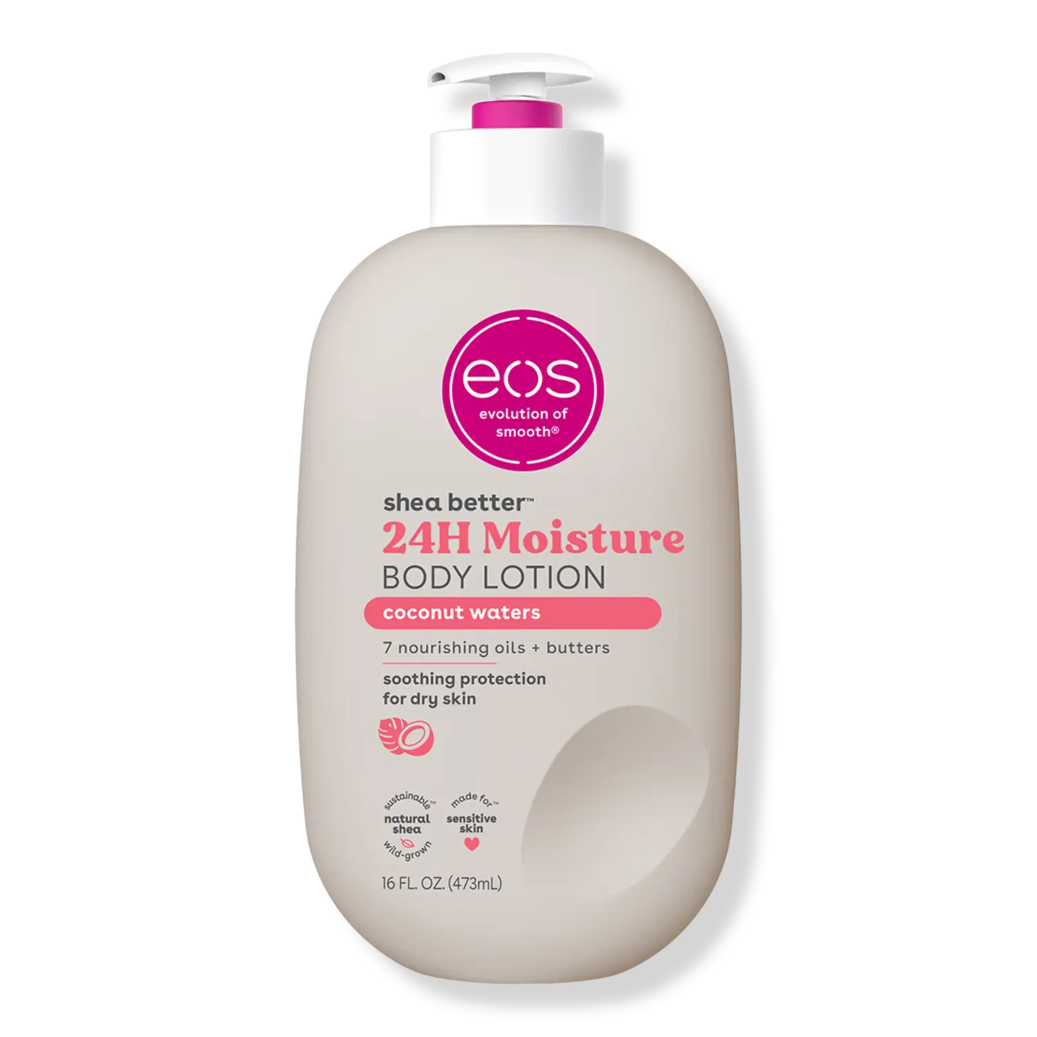 

Увлажняющий лосьон для тела Shea Better 24HR Eos, Coconut Waters