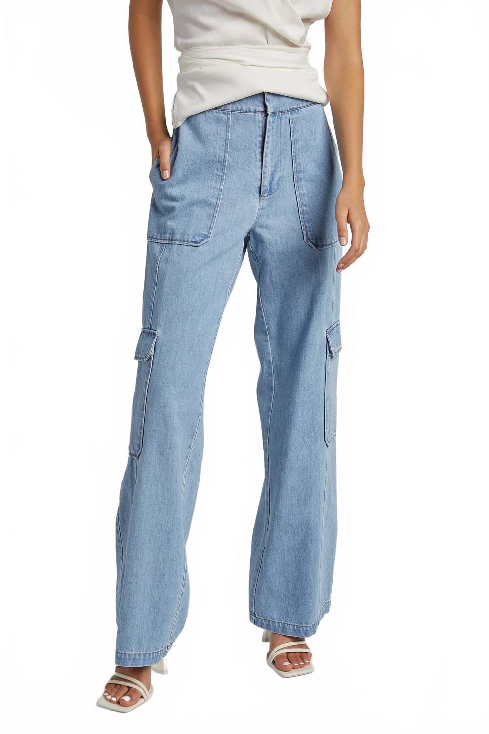 

Джинсы Nolan Jean In Light Wash Adroit Atelier, Light Wash