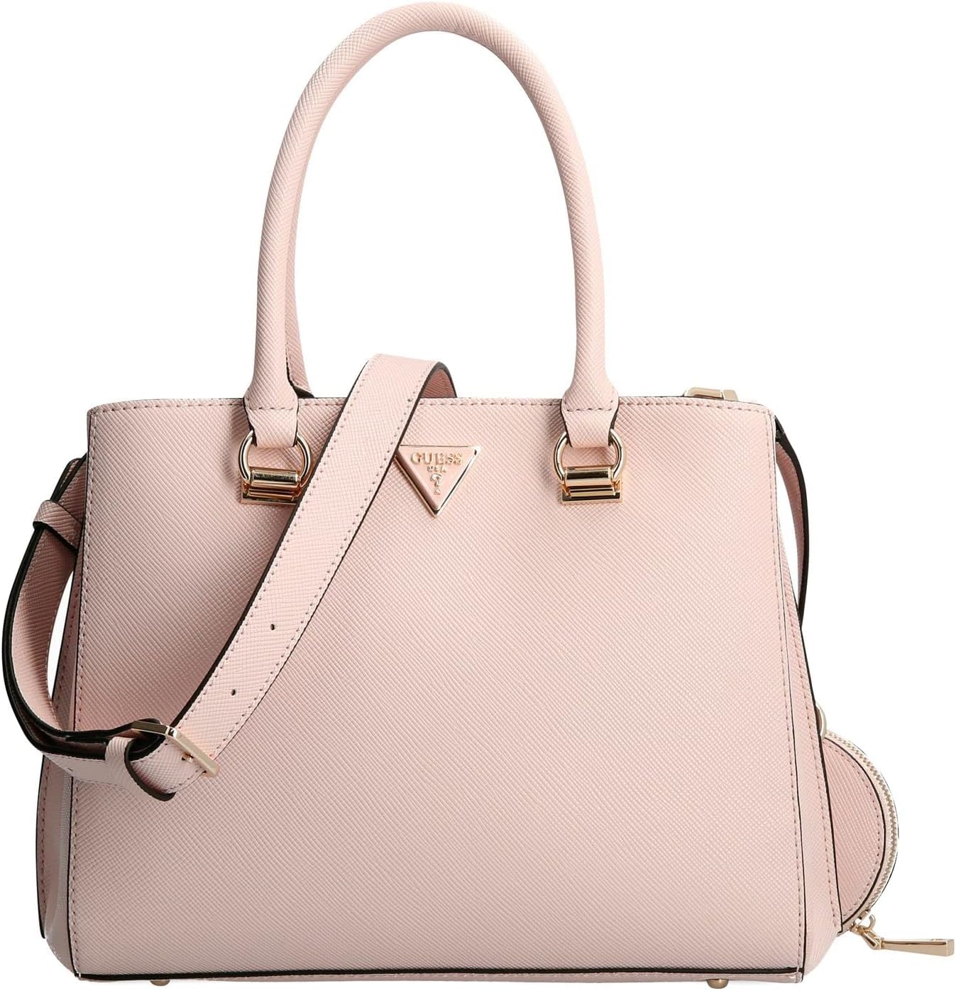 

Сумка-кроссбоди GUESS Alexie Girlfriend, коричневая/мультиколор, Light Pink