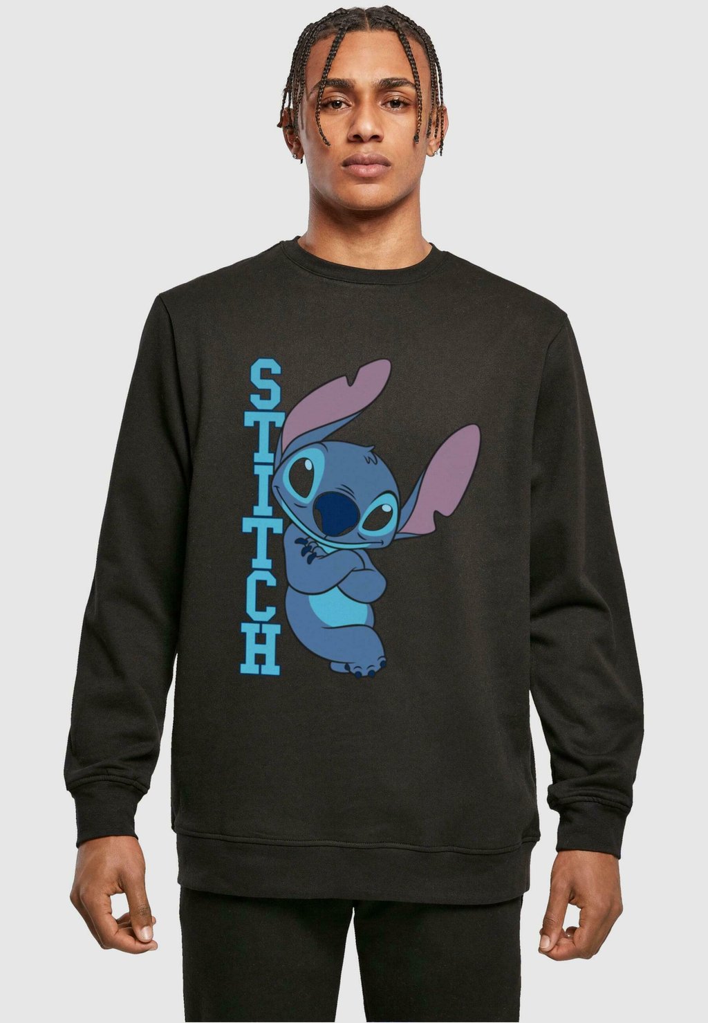 

Толстовка LILO AND STITCH - POSING CREWNECK ABSOLUTE CULT, черный