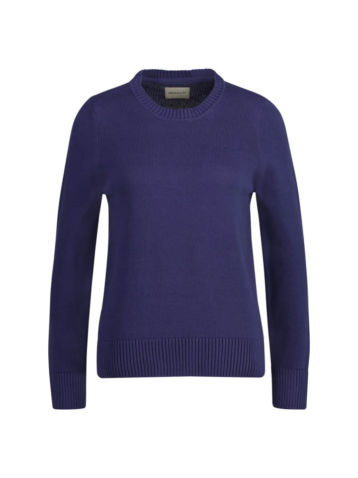 

Толстовка Gant Strickpullover, цвет Blau (Dusty Navy)