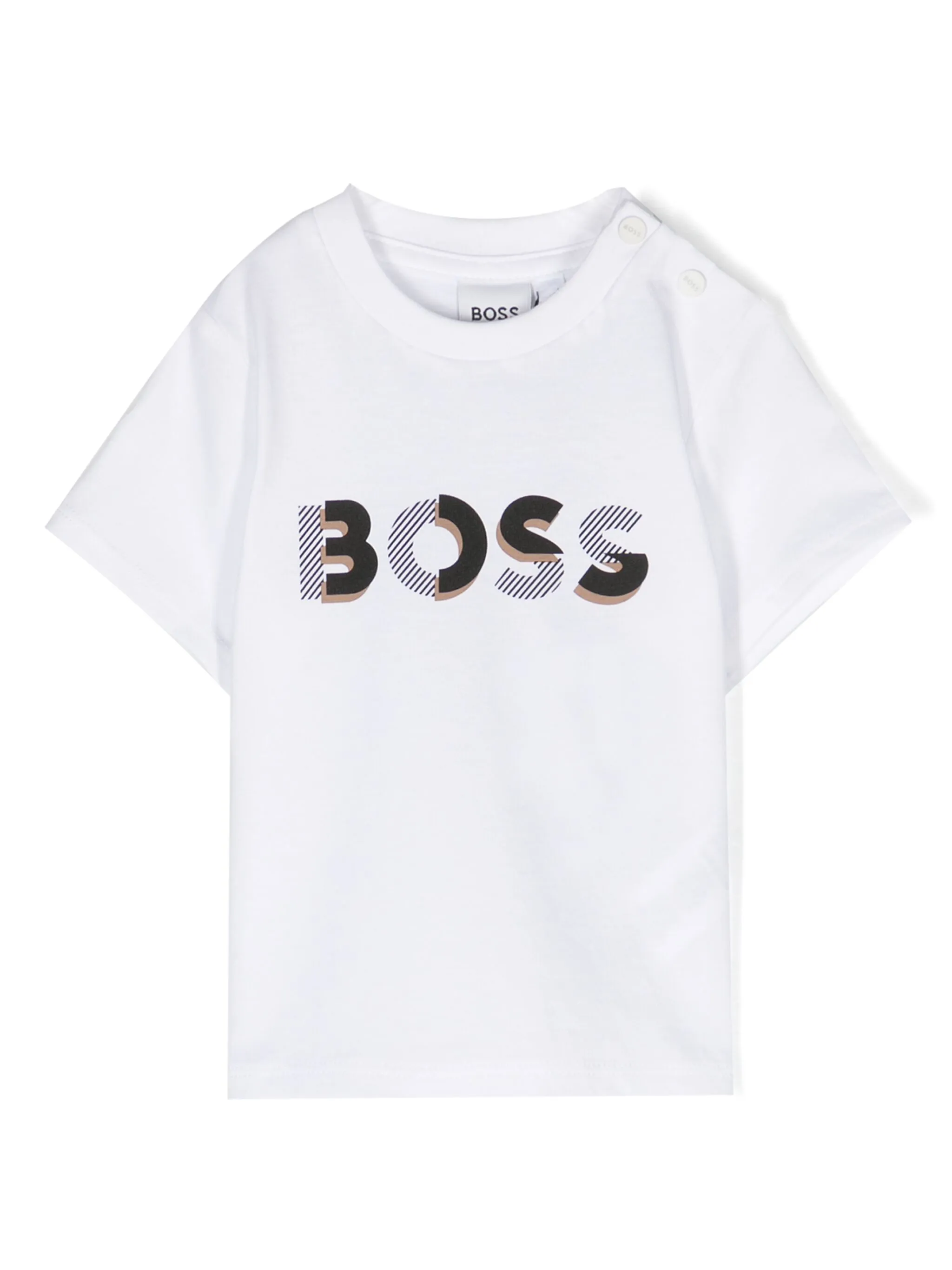

Футболка с логотипом Boss Kidswear, белый