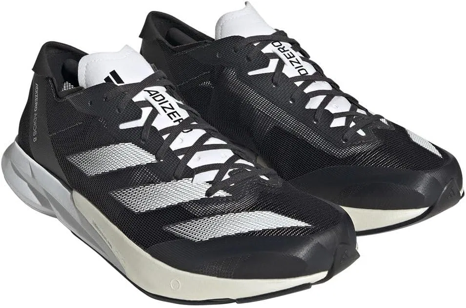 Мужские беговые кроссовки Adidas 8 Mdf87, Carbon Cloud White Core Black — фото 4