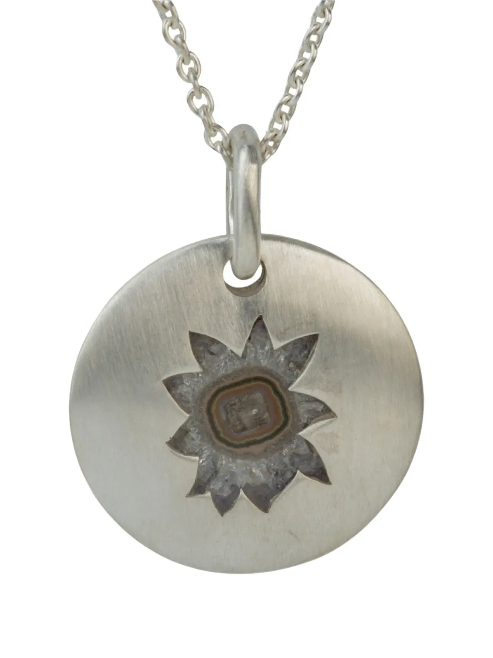 

Колье с подвеской-диском Parts of Four, серебряный