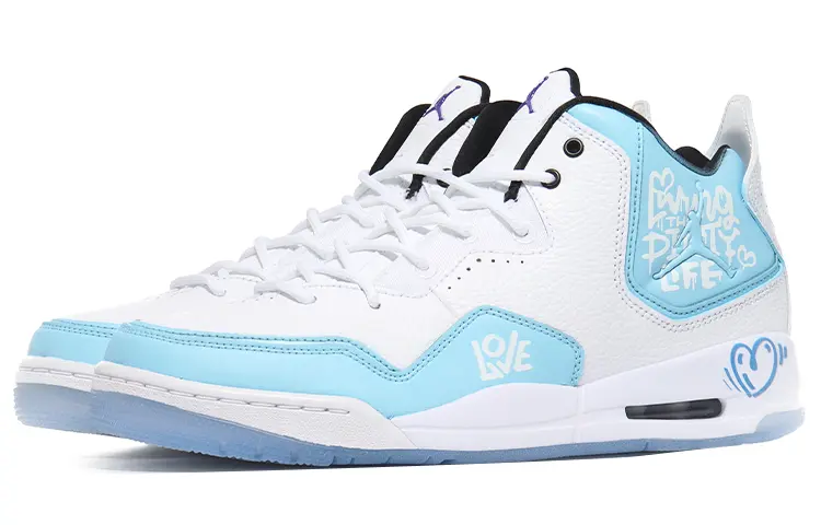 Женские баскетбольные кроссовки Jordan Courtside 23 Vintage, Sky Blue — фото 3