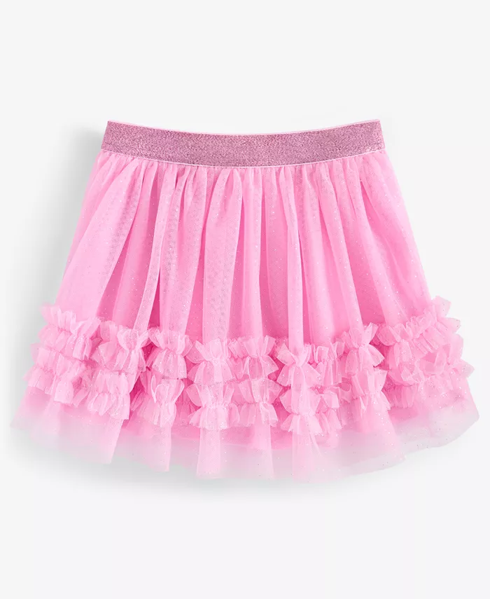 

Юбка из тюля с блестками для девочек Epic Threads, розовый