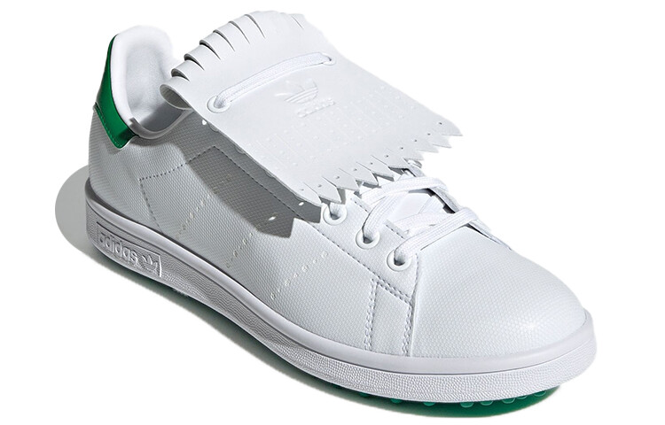 Кроссовки Adidas Originals Stan Smith Golf Spikeless White Green — фото 3