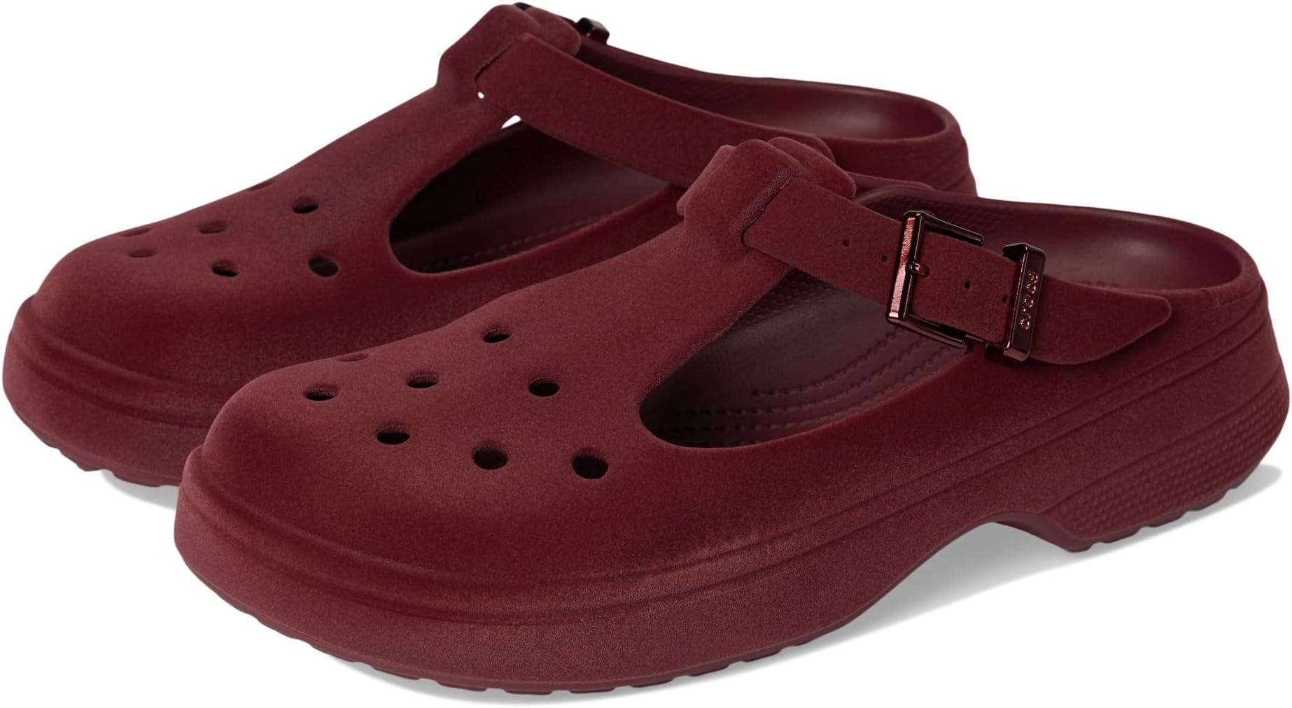 Сабо Crocs Unisex Classic Mary Jane Clogs, Mary Janes for, Beetroot Velvet